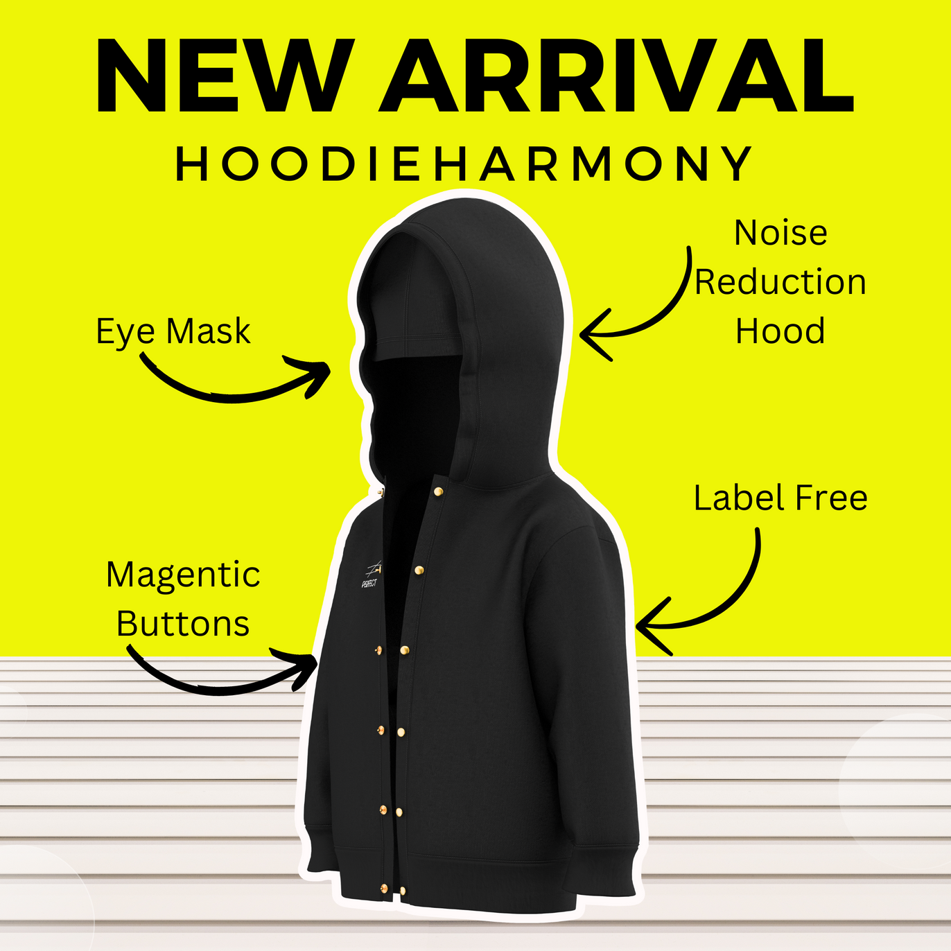 Sensory Hoodie Harmony Features