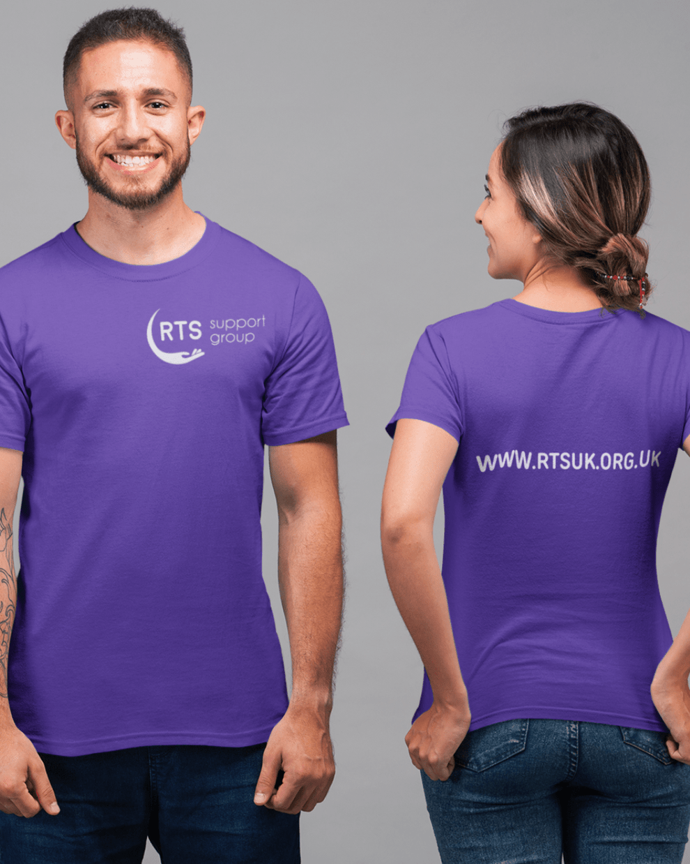 Support Rts RTS UK Support Group Official Charity Tee – Differently Perfect